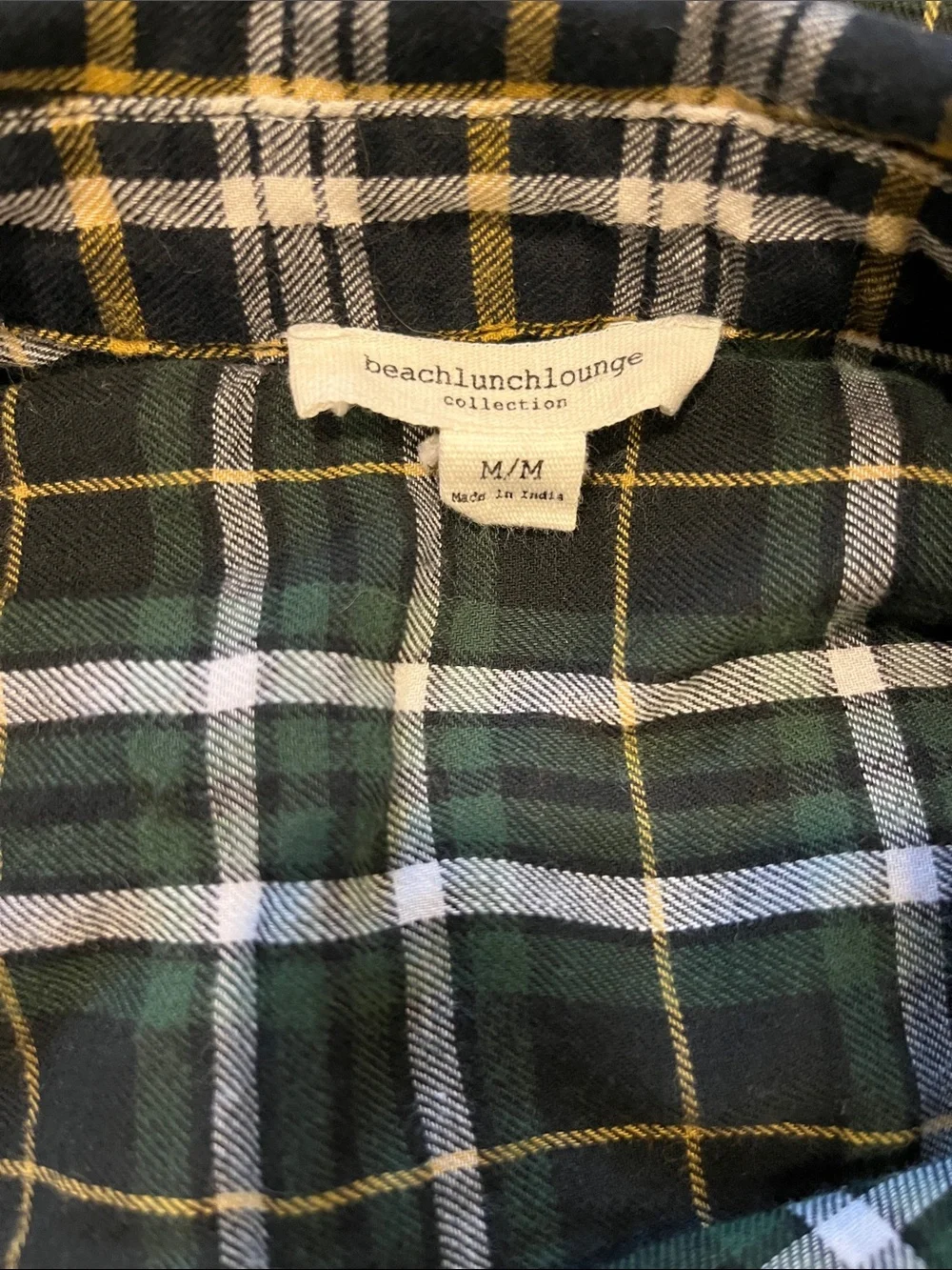 BeachLunchLounge Plaid Flannel Shirt